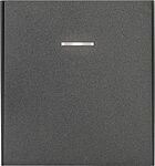 Kranz KR-78-0716-6 Выключатель STRONG 1 кл проходной (переключатель) с подсветкой 10А с/у графит KRANZ