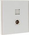 Kranz KR-78-0722-4 Розетка STRONG компьютерная RJ45 кат6 + TV с/у жемчуг KRANZ Kranz KR-78-0722-4 Розетка STRONG компьютерная RJ45 кат6 + TV с/у жемчуг KRANZ