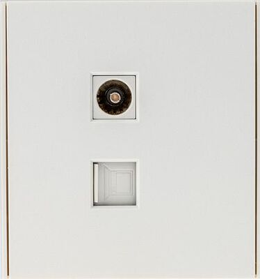 Kranz KR-78-0722-4 Розетка STRONG компьютерная RJ45 кат6 + TV с/у жемчуг KRANZ