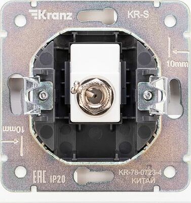 Kranz KR-78-0723-4 Розетка STRONG TV с/у жемчуг KRANZ