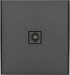 Kranz KR-78-0723-6 Розетка STRONG TV с/у графит KRANZ