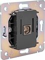 Kranz KR-78-0723-6 Розетка STRONG TV с/у графит KRANZ Kranz KR-78-0723-6 Розетка STRONG TV с/у графит KRANZ
