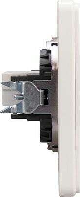 Kranz KR-78-0724-1 Розетка ROUND компьютерная RJ45 кат6 с/у перламутр KRANZ