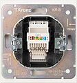 Kranz KR-78-0724-4 Розетка STRONG компьютерная RJ45 кат6 с/у жемчуг KRANZ Kranz KR-78-0724-4 Розетка STRONG компьютерная RJ45 кат6 с/у жемчуг KRANZ