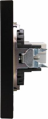 Kranz KR-78-0724-5 Розетка STRONG компьютерная RJ45 кат6 с/у антрацит KRANZ