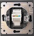 Kranz KR-78-0724-5 Розетка STRONG компьютерная RJ45 кат6 с/у антрацит KRANZ Kranz KR-78-0724-5 Розетка STRONG компьютерная RJ45 кат6 с/у антрацит KRANZ