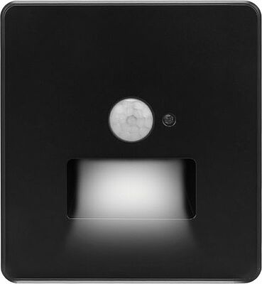 Kranz KR-78-0727-3 Подсветка настенная ROUND для ног с/у оникс KRANZ