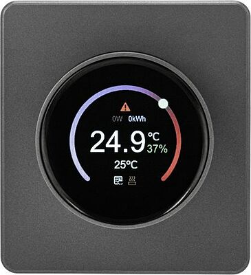 Kranz KR-78-0728-2 Терморегулятор ROUND Wi-Fi с/у титан KRANZ