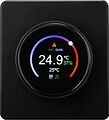 Kranz KR-78-0728-3 Терморегулятор ROUND Wi-Fi с/у оникс KRANZ