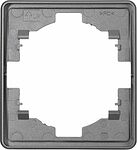 Kranz KR-78-0751-2 Рамка ROUND 1-постовая титан KRANZ