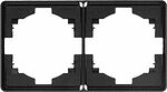 Kranz KR-78-0752-3 Рамка ROUND 2-постовая оникс KRANZ
