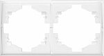 Kranz KR-78-0752-4 Рамка STRONG 2-постовая жемчуг KRANZ