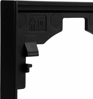 Kranz KR-78-0752-5 Рамка STRONG 2-постовая антрацит KRANZ