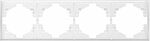 Kranz KR-78-0754-4 Рамка STRONG 4-постовая жемчуг KRANZ