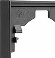 Kranz KR-78-0754-6 Рамка STRONG 4-постовая графит KRANZ