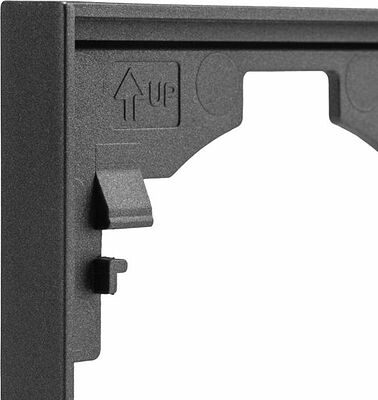 Kranz KR-78-0754-6 Рамка STRONG 4-постовая графит KRANZ
