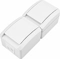Kranz KR-78-0801 Блок вертикальный 2 розетки (керамика) INDUSTRIAL IP54 с/з, о/у, белый KRANZ Kranz KR-78-0801 Блок вертикальный 2 розетки (керамика) INDUSTRIAL IP54 с/з, о/у, белый KRANZ