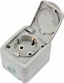 Kranz KR-78-0817 Розетка одноместная Mini OG IP54 с/з, о/у, серая KRANZ Kranz KR-78-0817 Розетка одноместная Mini OG IP54 с/з, о/у, серая KRANZ