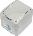 Kranz KR-78-0817 Розетка одноместная Mini OG IP54 с/з, о/у, серая KRANZ Kranz KR-78-0817 Розетка одноместная Mini OG IP54 с/з, о/у, серая KRANZ
