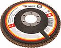 Kranz KR-90-0004 Круг лепестковый торцевой, P24, 115х22,2мм KRANZ Kranz KR-90-0004 Круг лепестковый торцевой, P24, 115х22,2мм KRANZ
