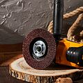 Kranz KR-90-0004 Круг лепестковый торцевой, P24, 115х22,2мм KRANZ Kranz KR-90-0004 Круг лепестковый торцевой, P24, 115х22,2мм KRANZ