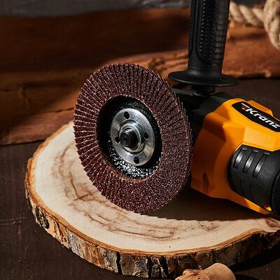 Kranz KR-90-0005 Круг лепестковый торцевой, P40, 115х22,2мм KRANZ