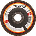 Kranz KR-90-0007 Круг лепестковый торцевой, P80, 115х22,2мм KRANZ