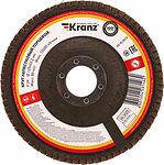 Kranz KR-90-0010 Круг лепестковый торцевой, P24, 125х22,2мм KRANZ