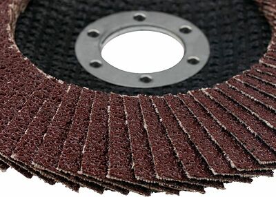 Kranz KR-90-0016 Круг лепестковый торцевой P100, 125х22,2мм KRANZ