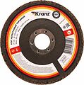 Kranz KR-90-0017 Круг лепестковый торцевой, P120, 125х22,2мм KRANZ