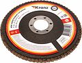 Kranz KR-90-0017 Круг лепестковый торцевой, P120, 125х22,2мм KRANZ