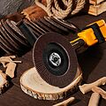 Kranz KR-90-0023 Круг лепестковый торцевой, P80, 180х22,2мм KRANZ Kranz KR-90-0023 Круг лепестковый торцевой, P80, 180х22,2мм KRANZ