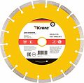 Kranz KR-90-0105 Диск алмазный отрезной сегментный 230x22,2x2,4x10мм KRANZ