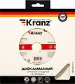 Kranz KR-90-0113 Диск алмазный отрезной сплошной 180x25,4/22,2x1,8x10мм KRANZ