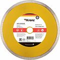 Kranz KR-90-0115 Диск алмазный отрезной сплошной 230x22,2x2,4x10мм KRANZ