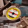 Kranz KR-90-0121 Диск алмазный отрезной Turbo 125x22,2x2,2x10мм KRANZ