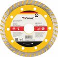 Kranz KR-90-0121 Диск алмазный отрезной Turbo 125x22,2x2,2x10мм KRANZ