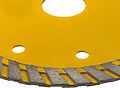 Kranz KR-90-0121 Диск алмазный отрезной Turbo 125x22,2x2,2x10мм KRANZ