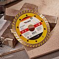 Kranz KR-90-0121 Диск алмазный отрезной Turbo 125x22,2x2,2x10мм KRANZ