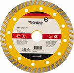 Kranz KR-90-0122 Диск алмазный отрезной Turbo 150x22,2x2,4x10мм KRANZ