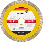 Kranz KR-90-0132 Диск алмазный отрезной Turbo волна 150x22,2x2,2x10мм KRANZ