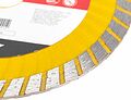 Kranz KR-90-0132 Диск алмазный отрезной Turbo волна 150x22,2x2,2x10мм KRANZ