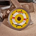 Kranz KR-90-0141 Диск алмазный отрезной ультратонкий 125x22,2x1,4x10 мм KRANZ