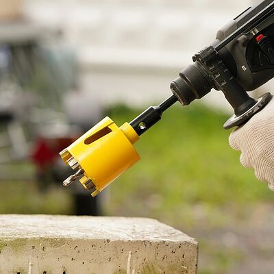 Kranz KR-90-0164 Коронка алмазная по бетону 70мм, L=90мм, М16, сегмент, SDS PLUS KRANZ