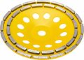 Kranz KR-90-0254 Чашка алмазная шлифовальная, двухрядная, 230х22,2мм KRANZ Kranz KR-90-0254 Чашка алмазная шлифовальная, двухрядная, 230х22,2мм KRANZ
