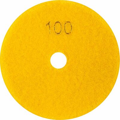 Kranz KR-90-0302 Круг алмазный гибкий шлифовальный Черепашка 100мм, P100, сухое/мокрое шлифование KRANZ