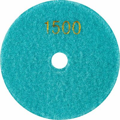 Kranz KR-90-0313 Круг алмазный гибкий шлифовальный Черепашка 125мм, P1500, сухое/мокрое шлифование KRANZ