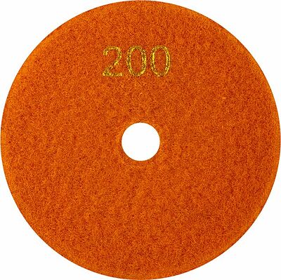Kranz KR-90-0323 Круг алмазный гибкий шлифовальный Черепашка 100мм, P200, сухое шлифование KRANZ