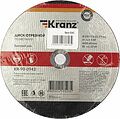Kranz KR-90-0943 Диск отрезной по металлу 230х1,8х22,23мм KRANZ