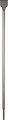 Kranz KR-91-0206 Зубило плоское широкое, 14х40х600мм, SDS PLUS KRANZ Kranz KR-91-0206 Зубило плоское широкое, 14х40х600мм, SDS PLUS KRANZ